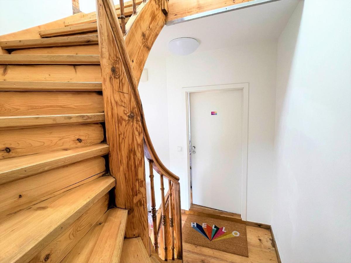 Bunter Hund Apartments - Zentrales Apartment, Parkplatz, Wintergarten, Kinderzimmer Rothenburg ob der Tauber Extérieur photo
