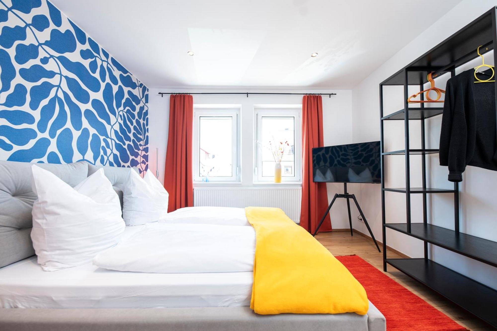Bunter Hund Apartments - Zentrales Apartment, Parkplatz, Wintergarten, Kinderzimmer Rothenburg ob der Tauber Extérieur photo